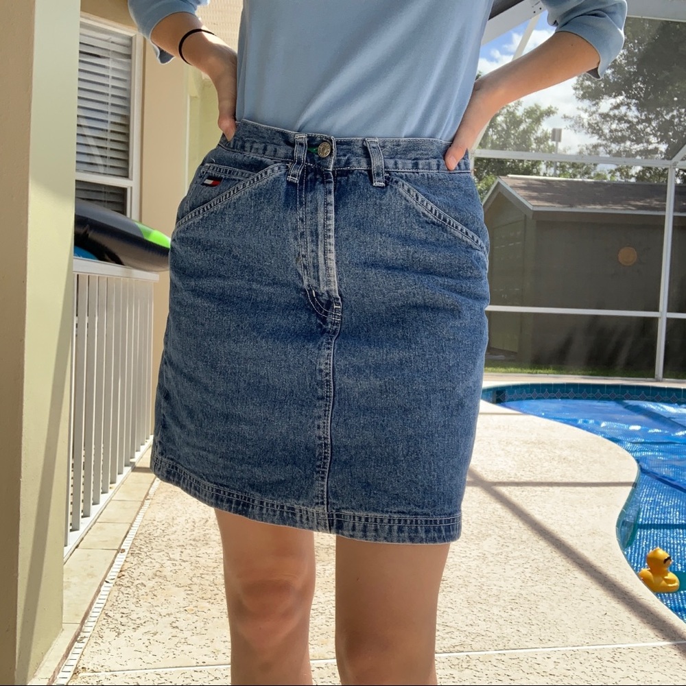 Vintage Tommy Hilfiger Denim Skirt